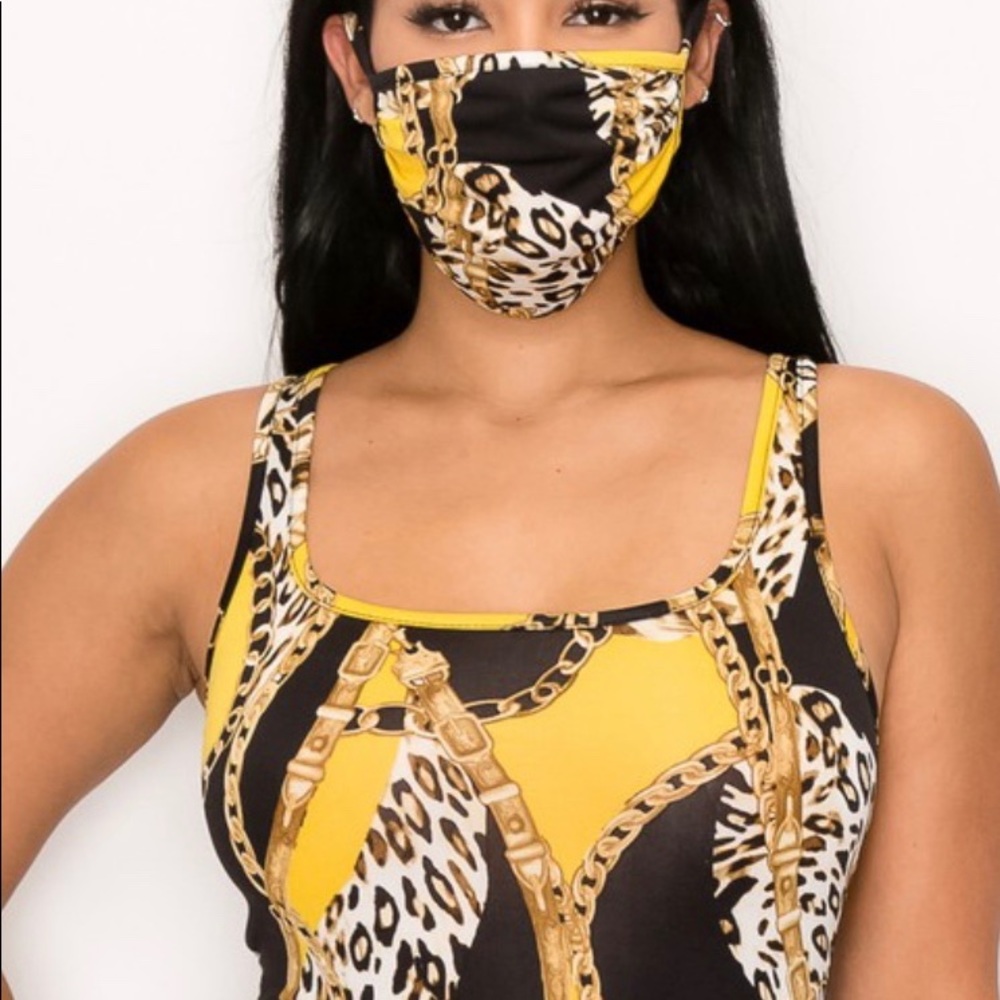 Dress w/ matching face mask